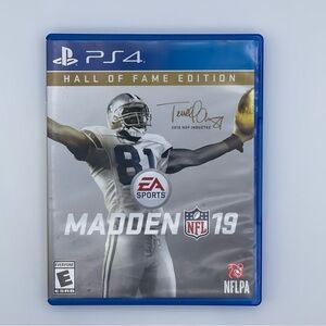 Madden NFL 19 Hall of Fame Edition (Sony PlayStation 4, 2018)‎ Complete